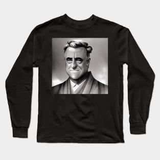 Franklin D. Roosevelt | Manga style Long Sleeve T-Shirt